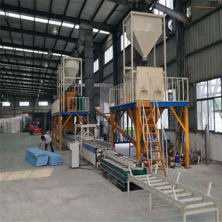 复合一体板设备生产线