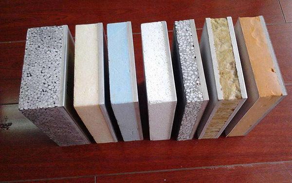 外墙一体板各种板材