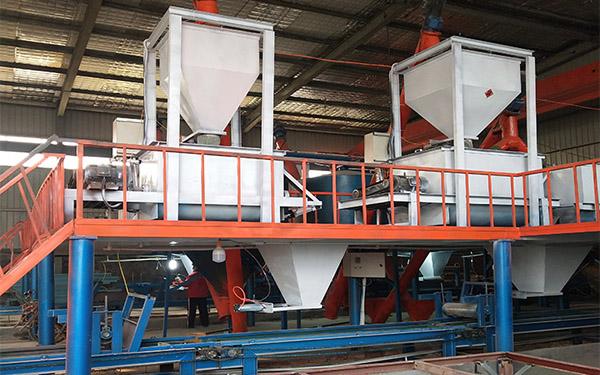 免拆一体板设备搅拌平台