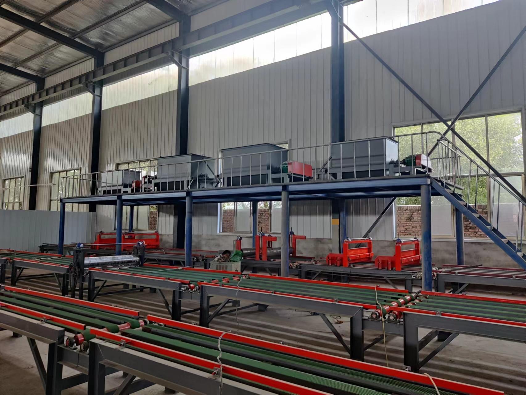 一体板设备搅拌平台流水线