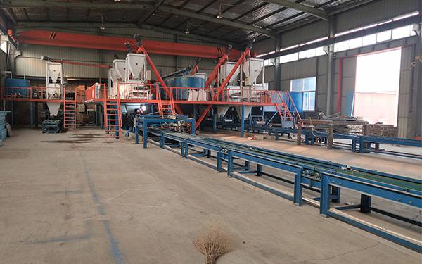 免拆一体板设备整套流水线
