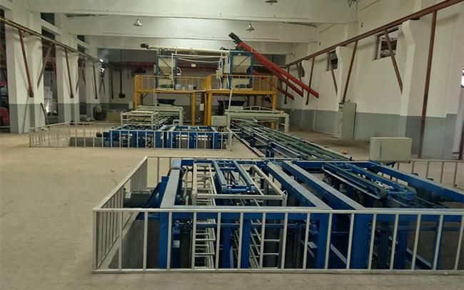 一体板双工位码垛